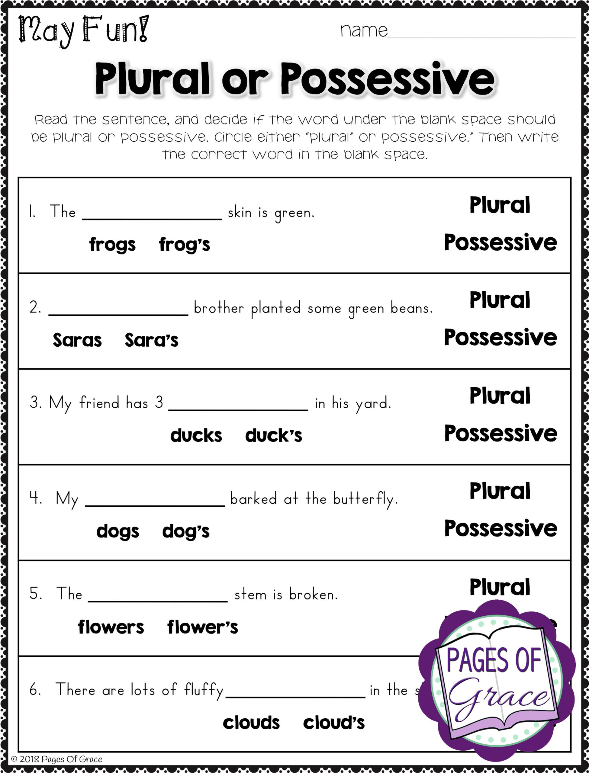 21 2Nd Grade English Worksheets Verbs