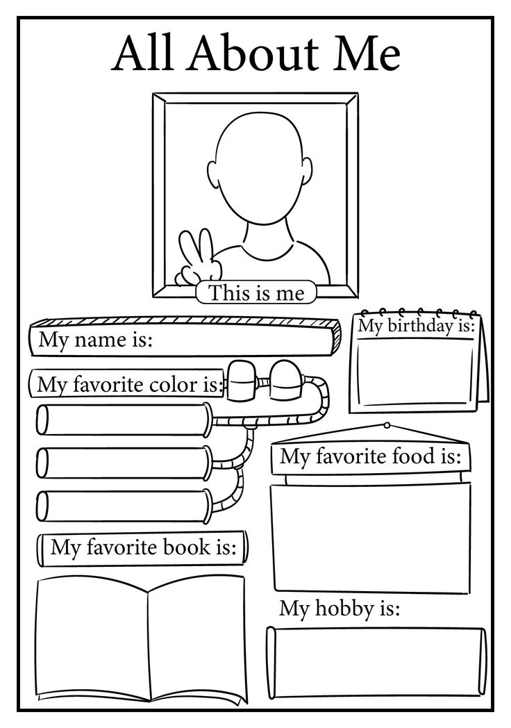 21 2Nd Grade Worksheets All About Me