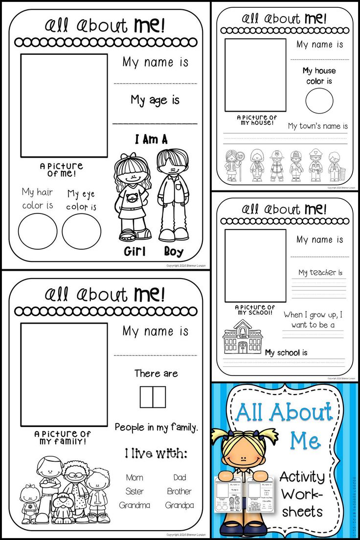 21 2Nd Grade Worksheets All About Me