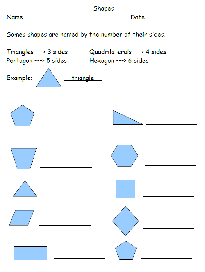 21 3D Shapes Worksheets 2Nd Grade