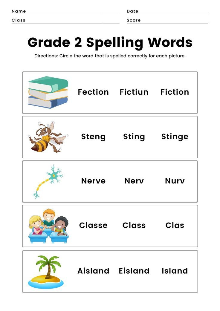 21 Activity Worksheets For 2Nd Grade
