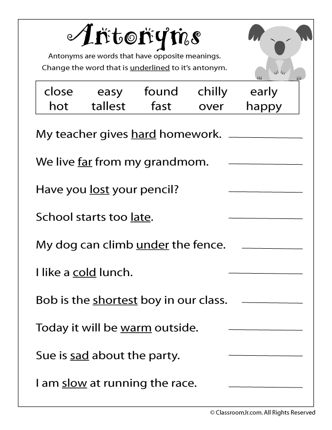 21 Activity Worksheets For 2Nd Grade