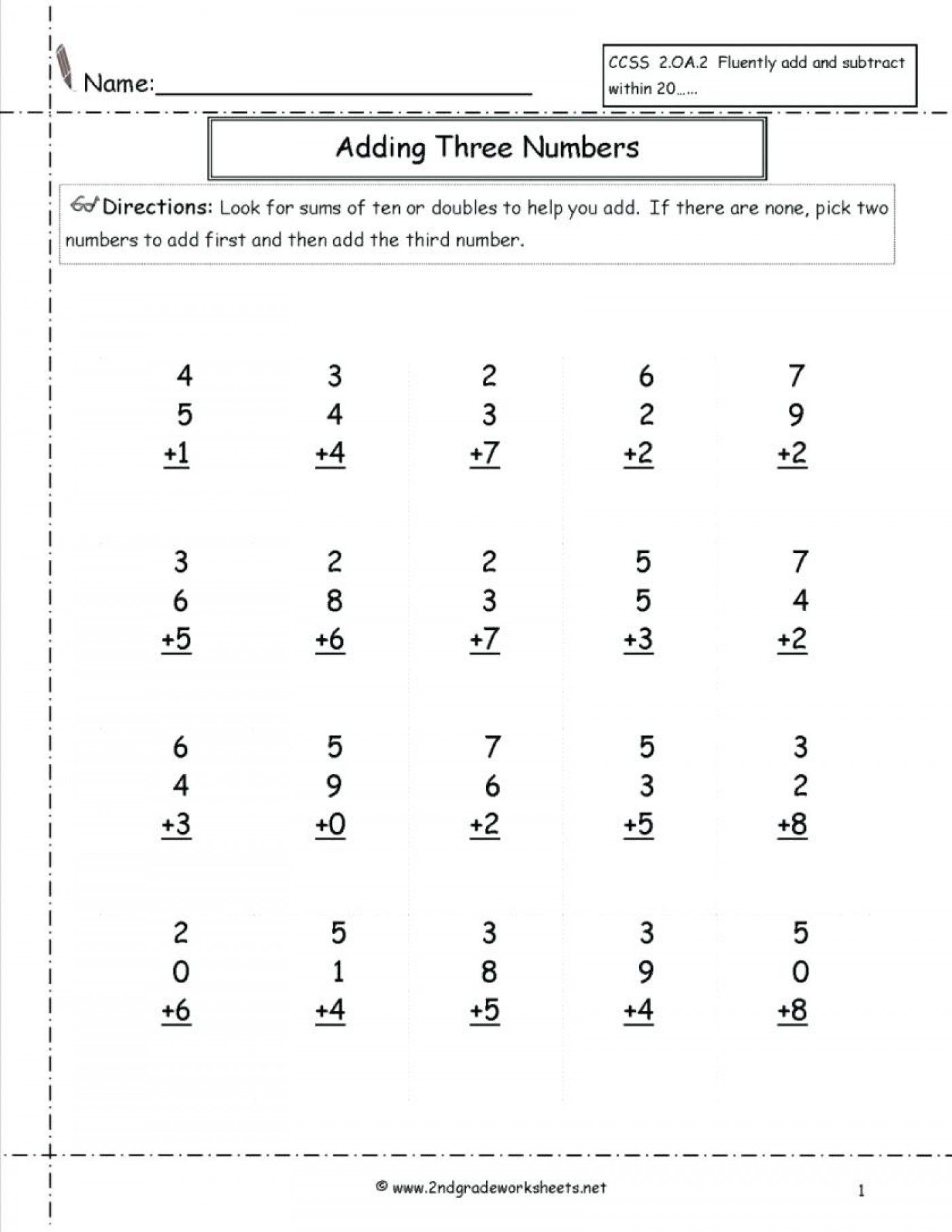 21 Addition And Subtraction Worksheets Grade 6