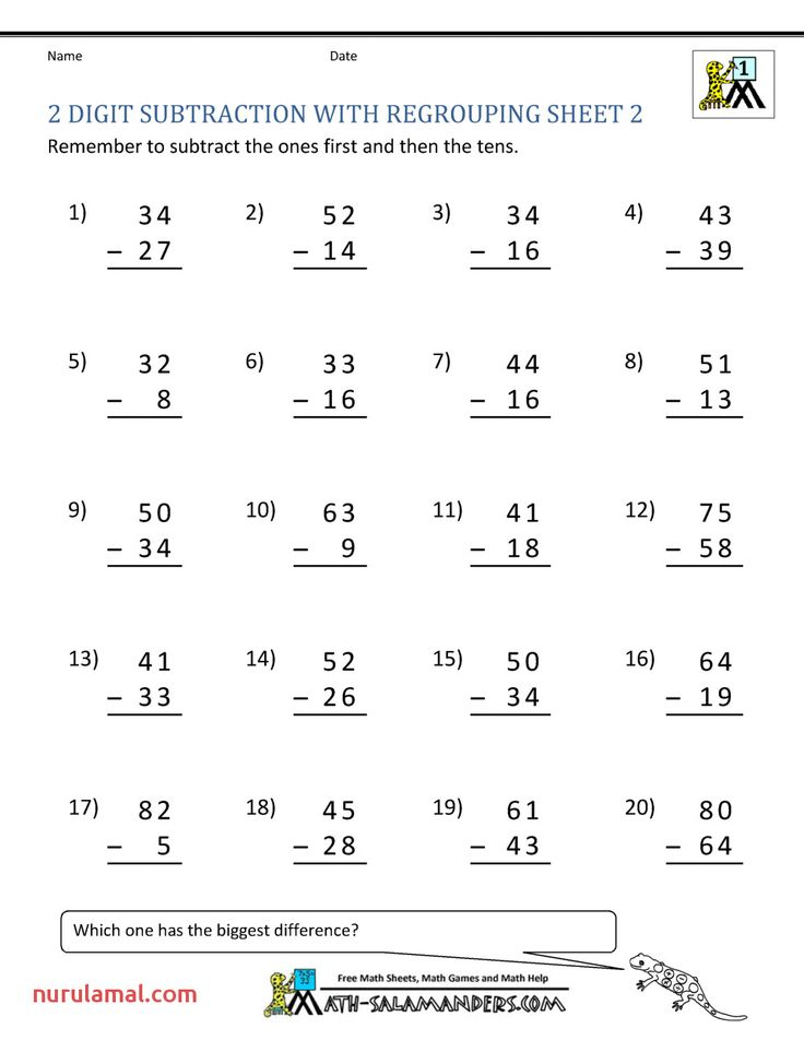 21 Addition And Subtraction Worksheets Grade 6