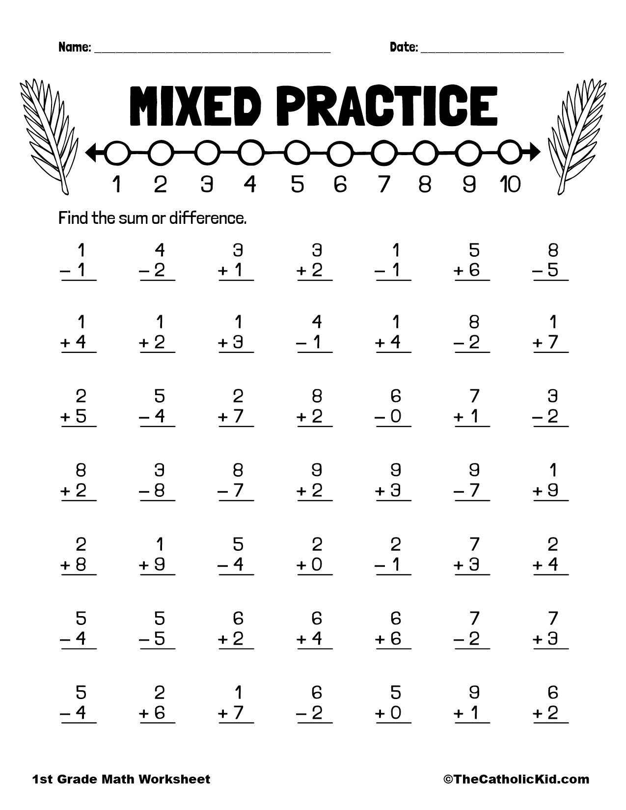 21 Addition And Subtraction Worksheets Grade 6