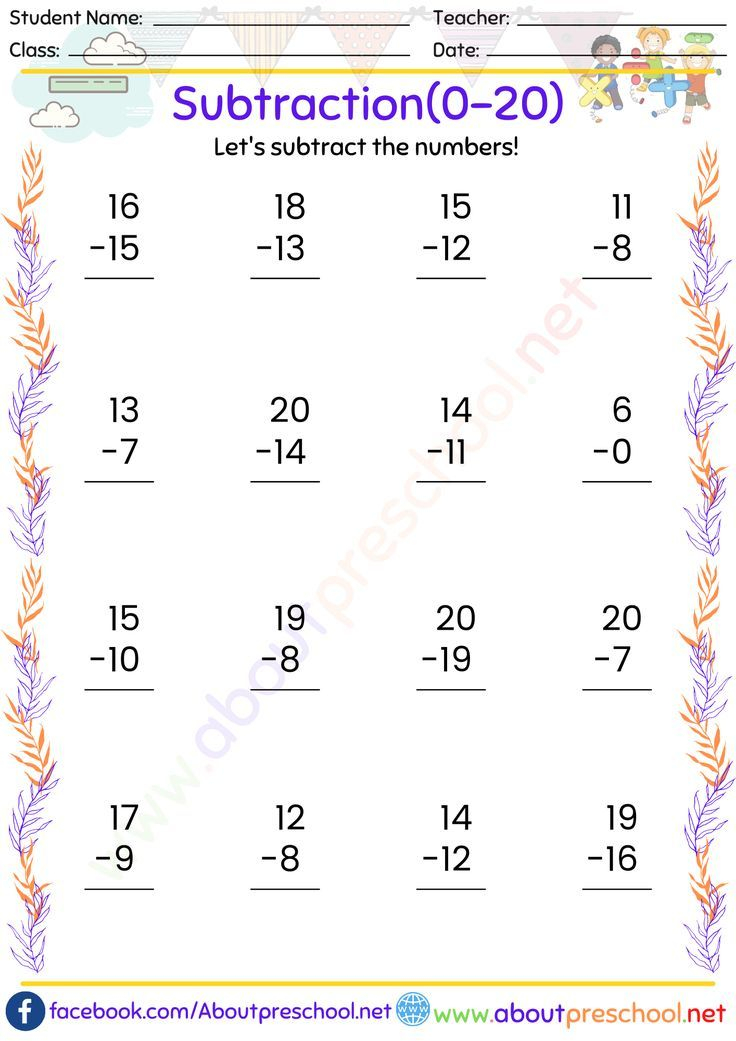 21 Addition And Subtraction Worksheets Grade 6