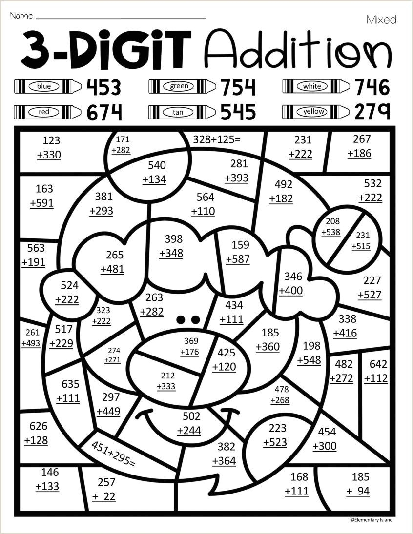 21 Addition Worksheets 2Nd Coloring