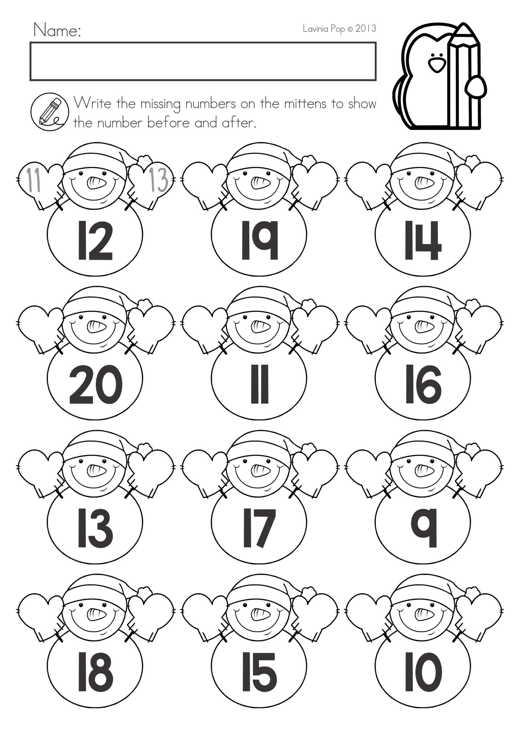 21 Before And After Worksheets Kindergarten Math