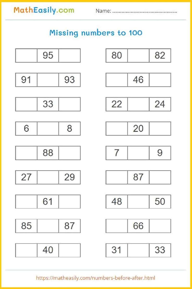 21 Before And After Worksheets Kindergarten Math