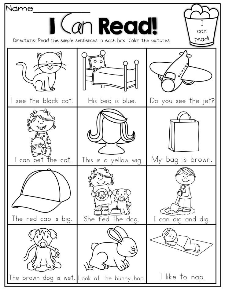 21 Cvc Worksheets Kindergarten Simple Sentences