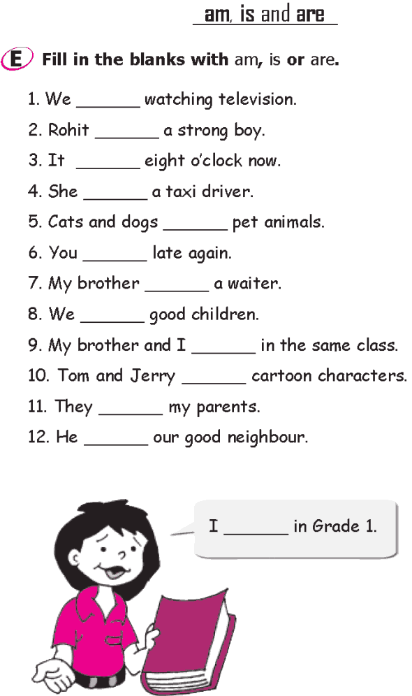 21 English Worksheets For Grade 1 For Kids