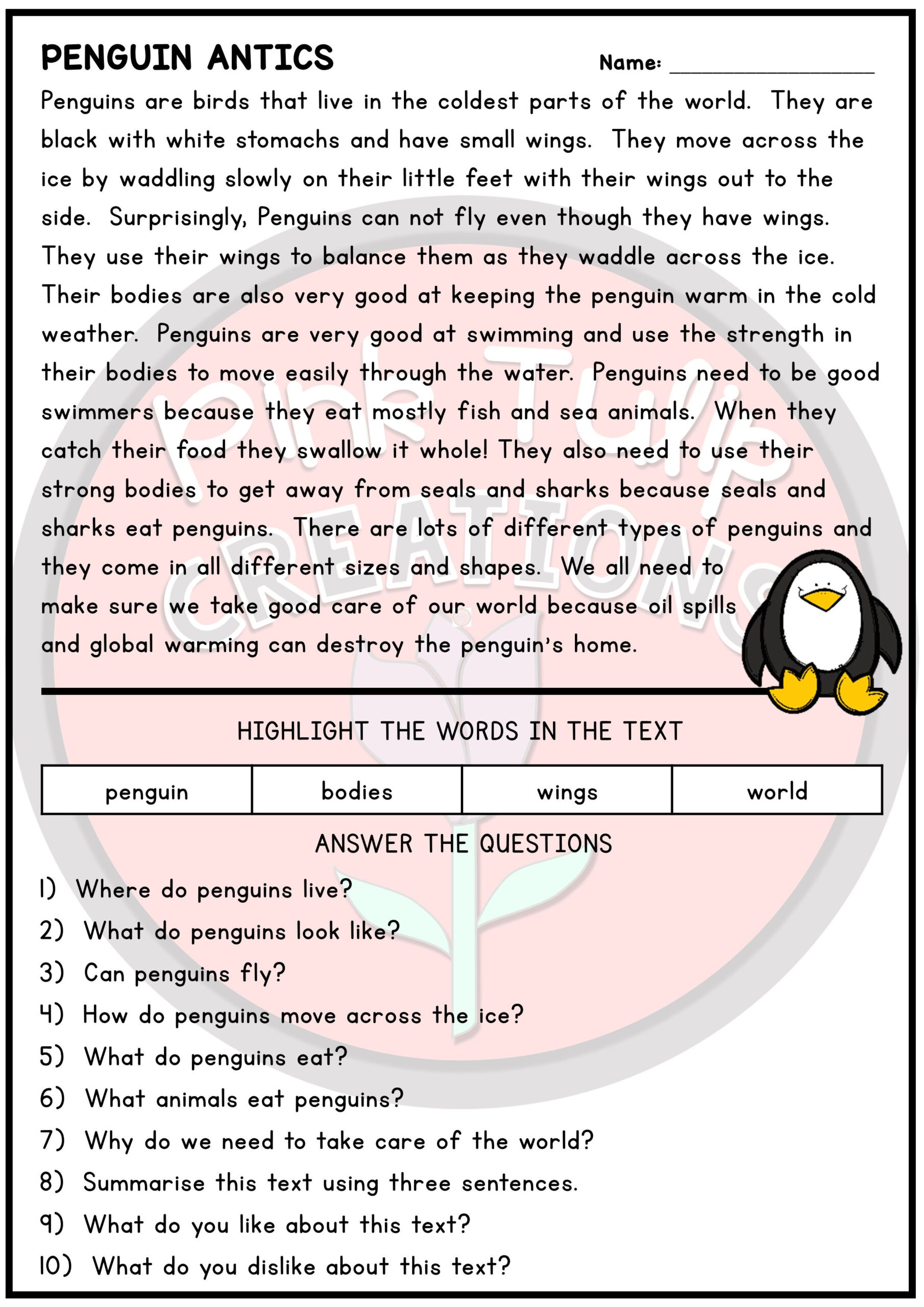 21 Free 2Nd Grade Reading Comprehension Worksheets