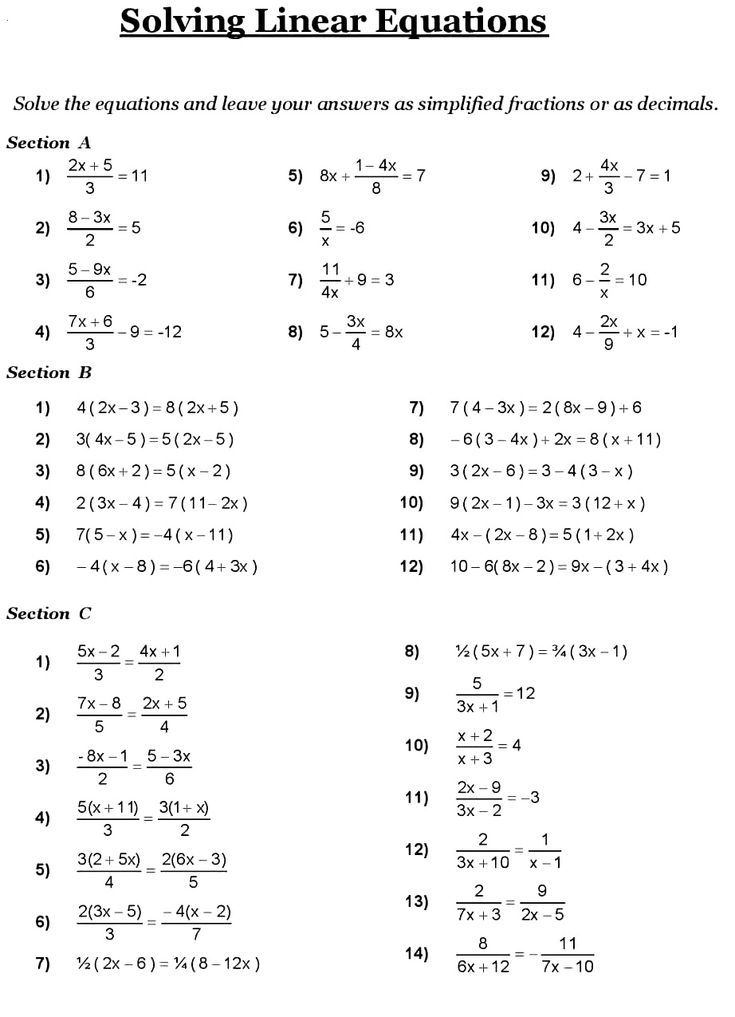 21 Free 9Th Grade Math Worksheets