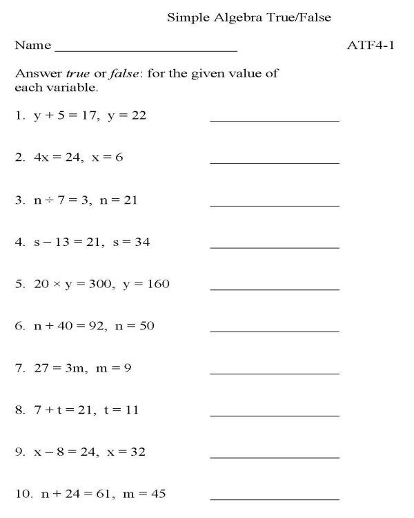 21 Free 9Th Grade Math Worksheets