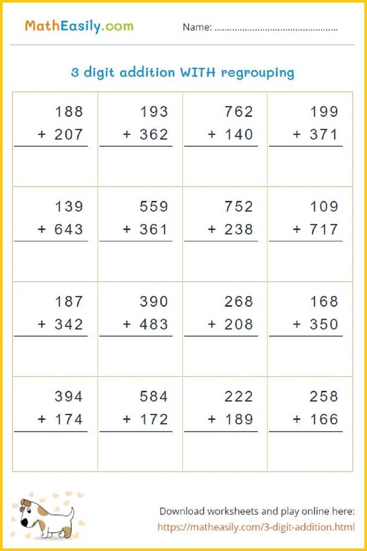 21 Free Double Digit Addition Worksheets Without Regrouping
