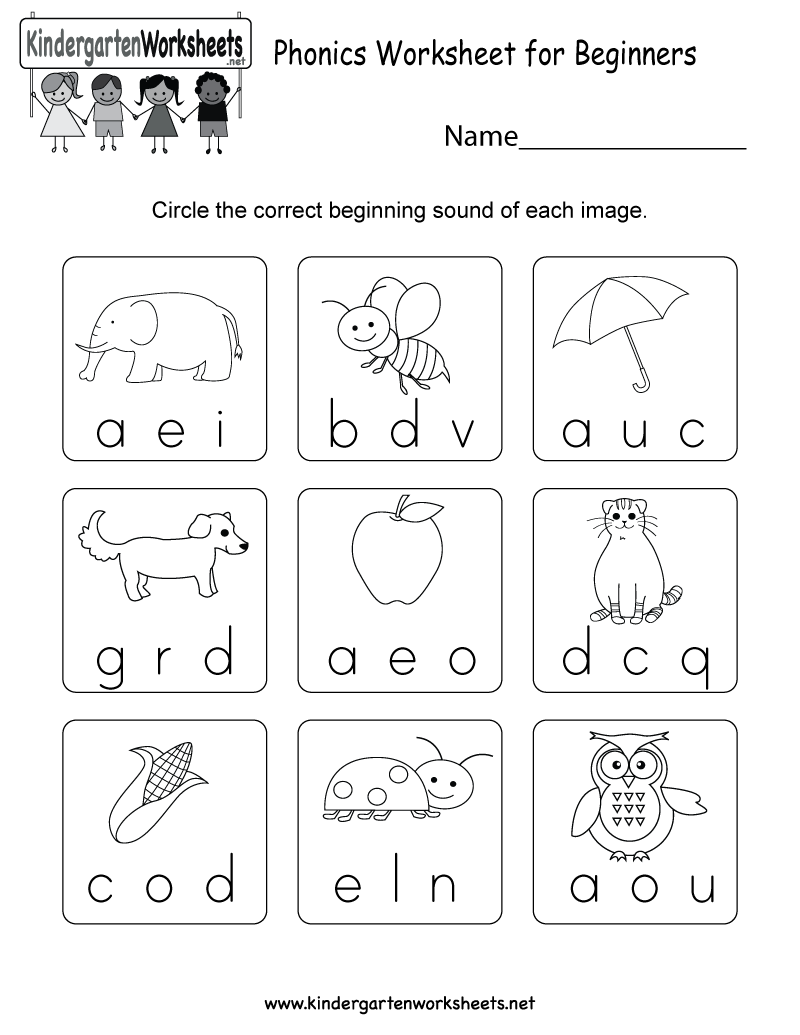 21 Kids Worksheets Preschool Kindergarten English