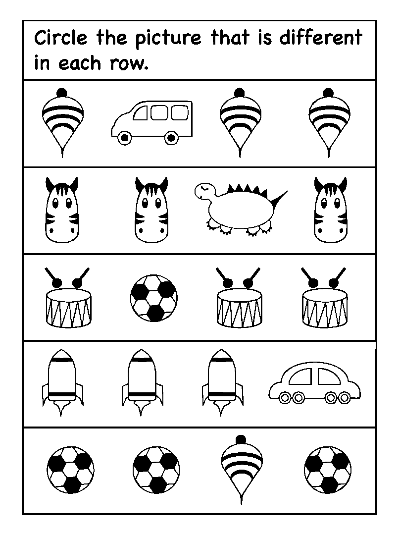 21 Kids Worksheets Preschool Kindergarten English