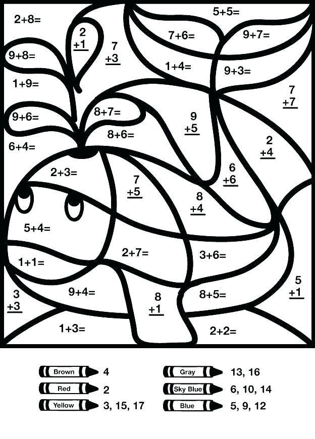 21 Kindergarten Math Worksheets Coloring