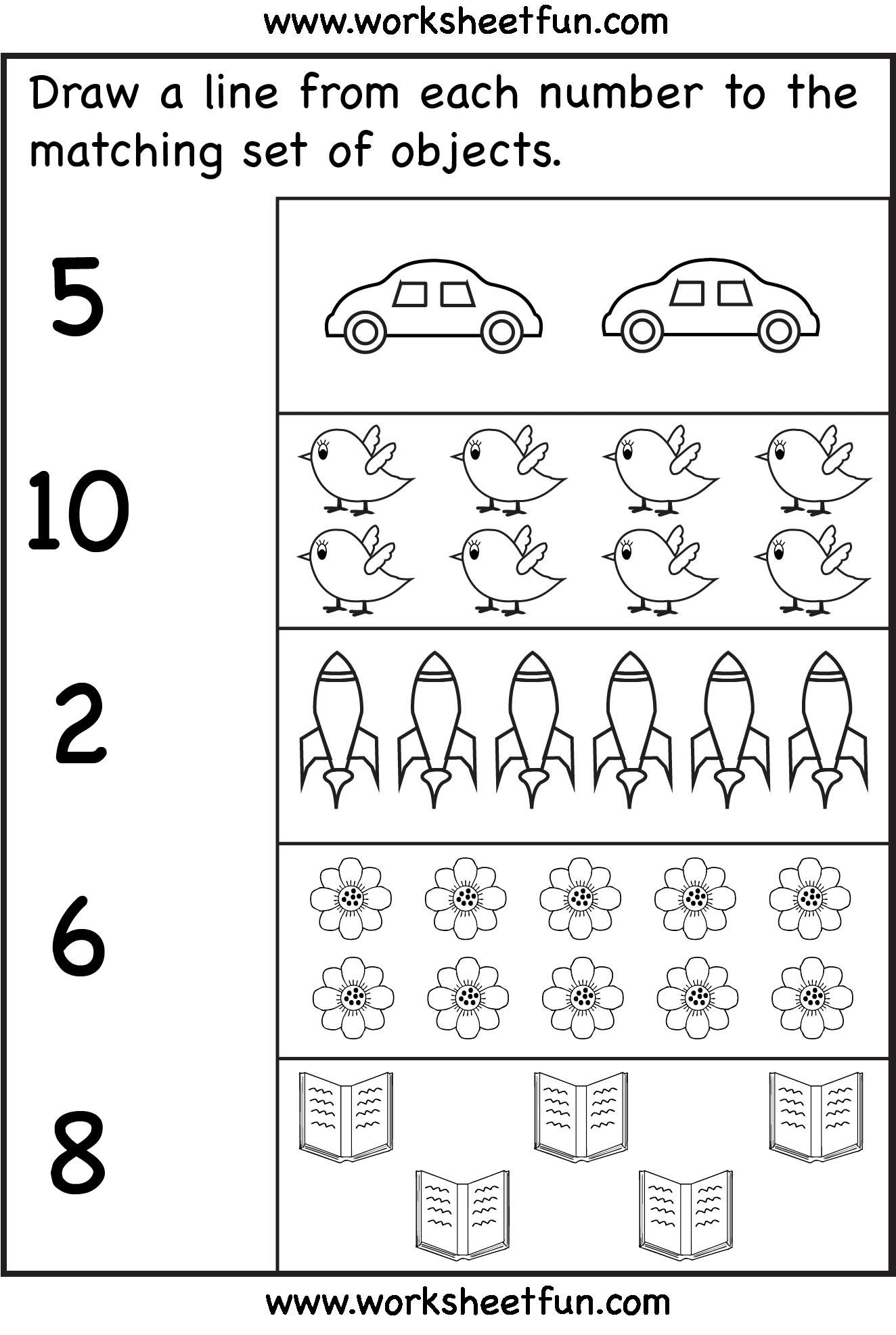 21 Kindergarten Worksheets Black And White