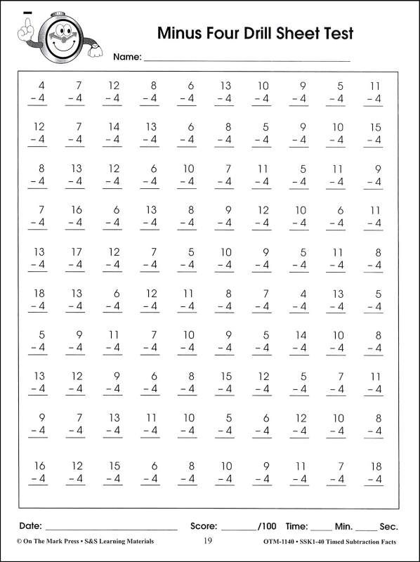 21 Kumon Math Worksheets Grade 3