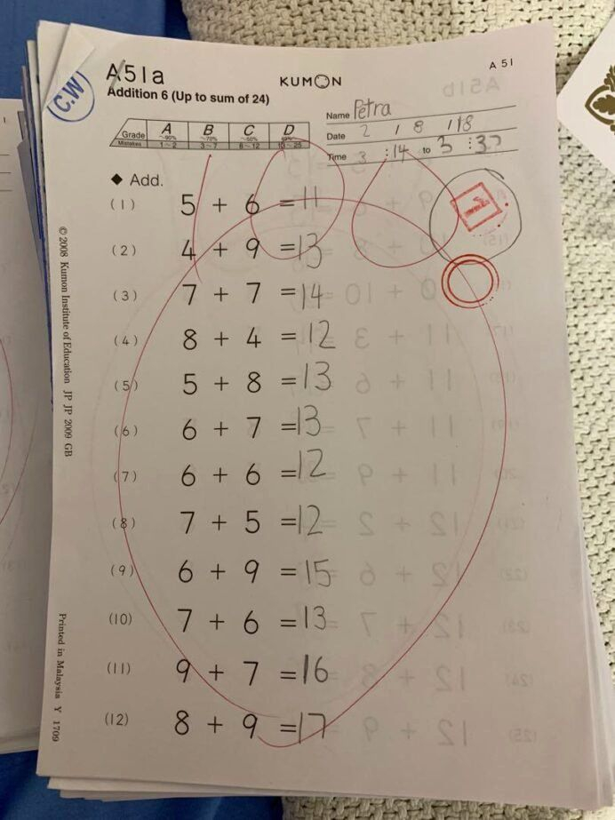 21 Kumon Math Worksheets Grade 3