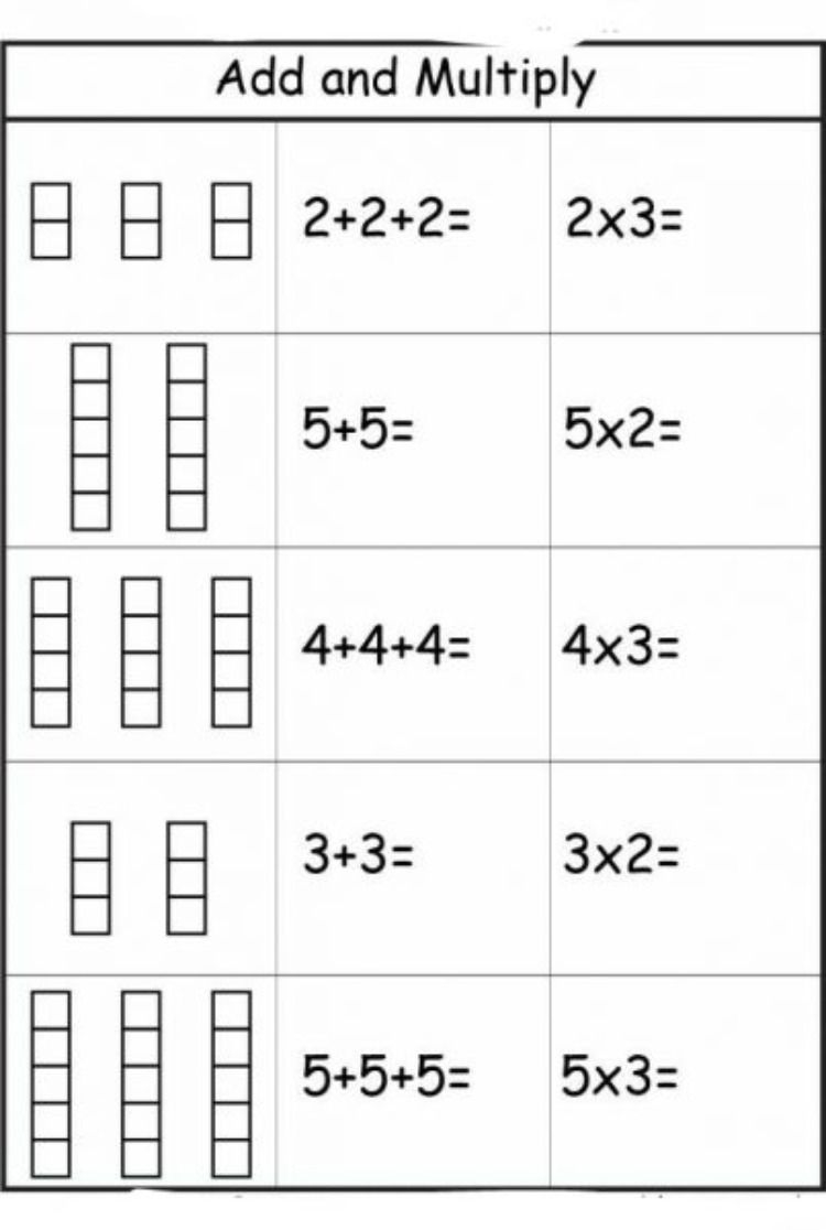 21 Math Multiplication Worksheets For Grade 2