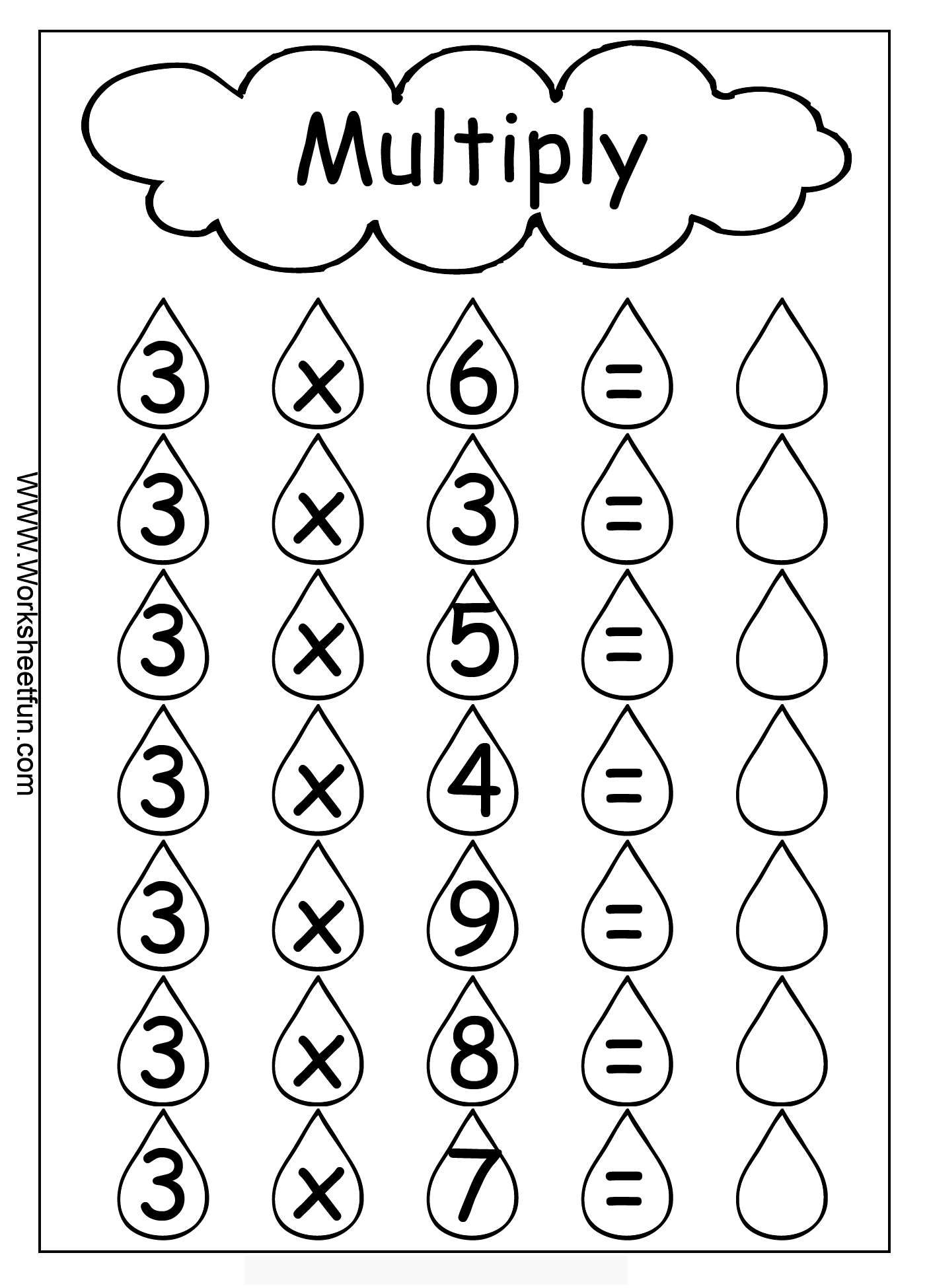 21 Math Multiplication Worksheets For Grade 2