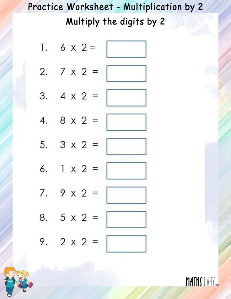 21 Math Multiplication Worksheets For Grade 2