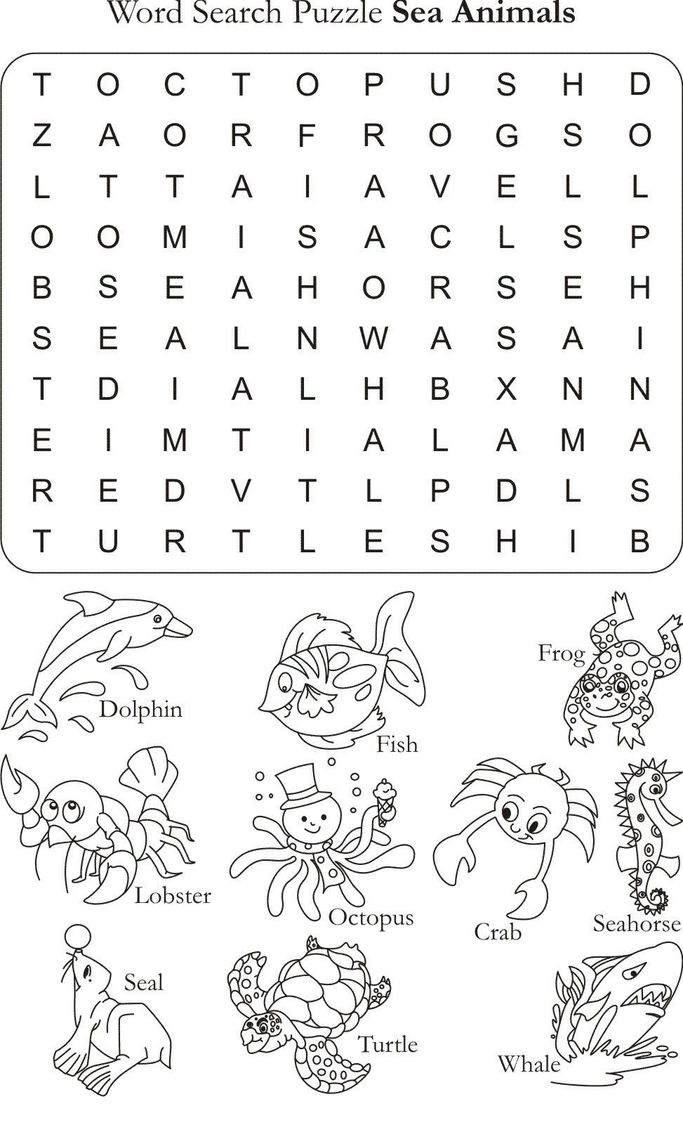 21 Puzzles Worksheets For Kindergarten