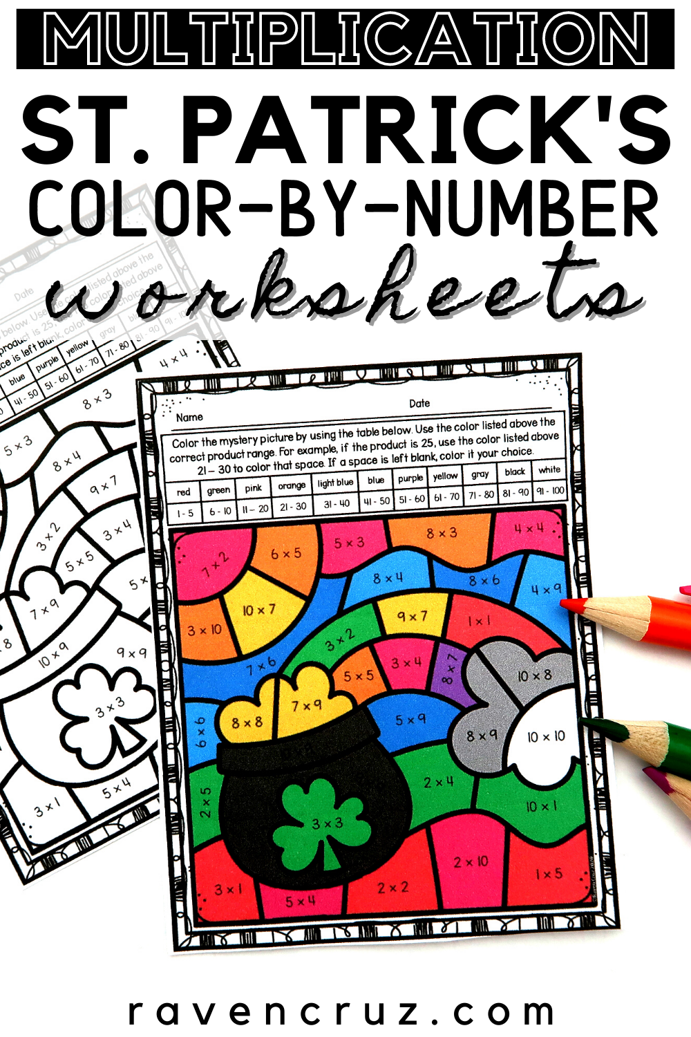 21 St Patricks Day Math Worksheets Preschool