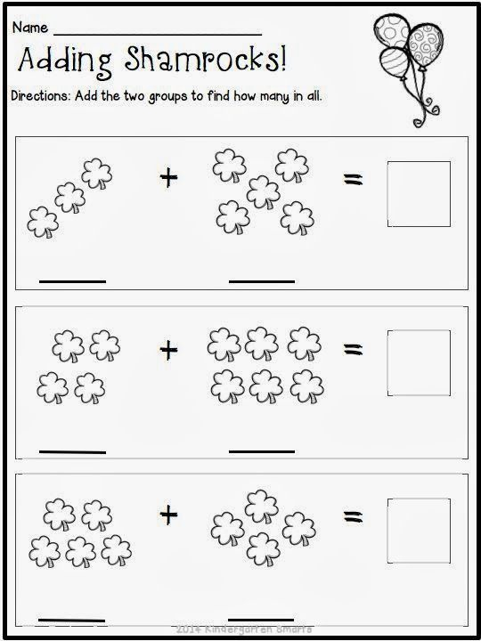 21 St Patricks Day Math Worksheets Preschool