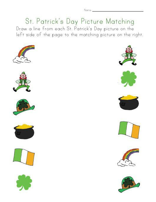 21 St Patricks Day Math Worksheets Preschool