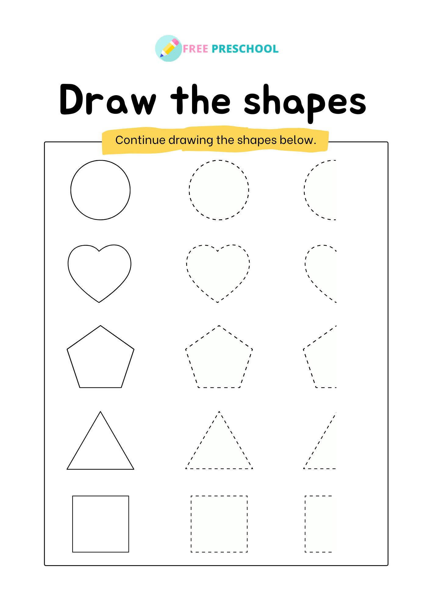 15 Shapes Activities Free Preschool