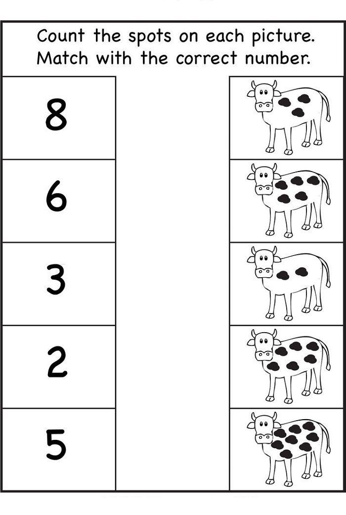 Fun and Effective Worksheet for Nursery Class Preschool math