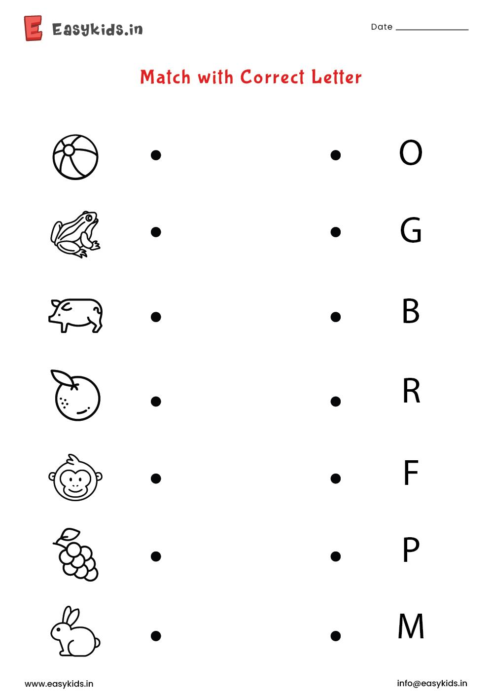 Nursery Worksheets Free Download EasyKidsin