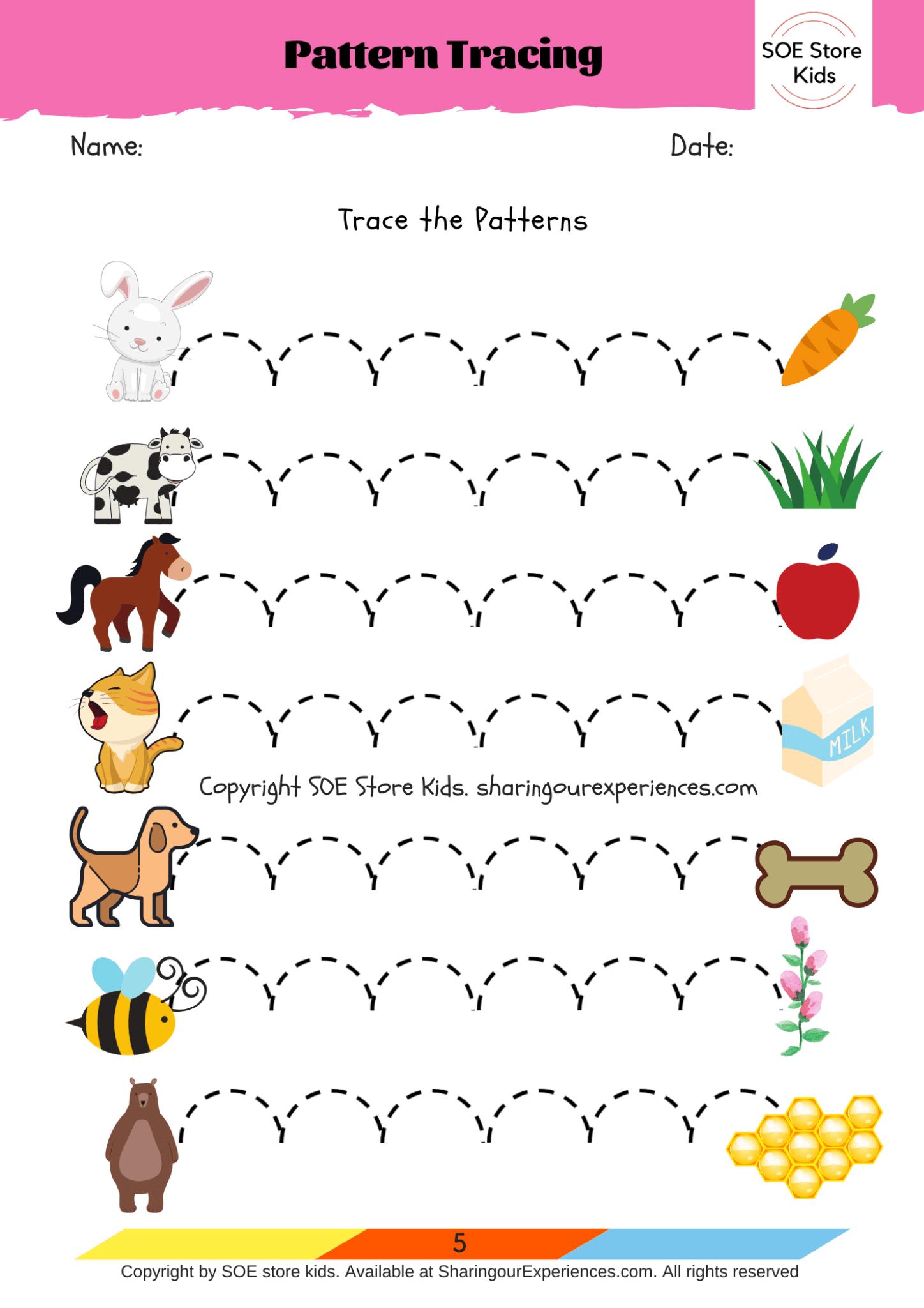 Pre writing worksheets for 3 year olds downloadable printable worksheets