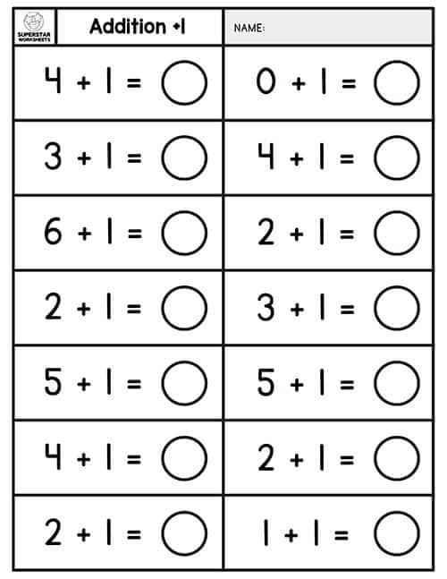 Preschool Assessment Superstar Worksheets