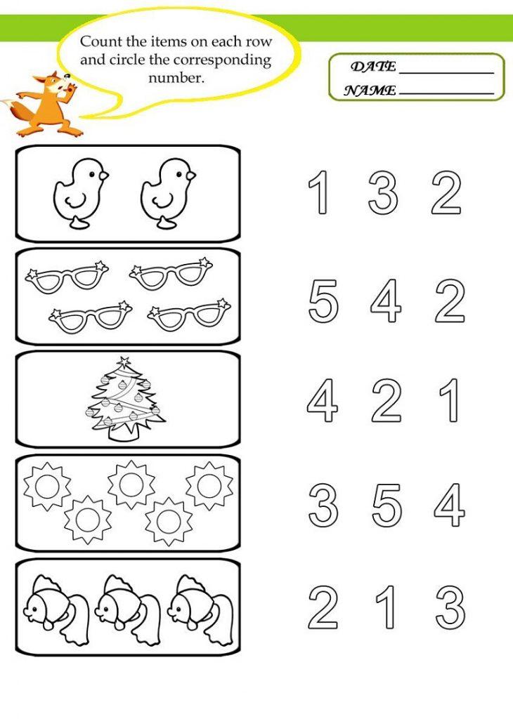 Worksheet For Nursery Free Download Educative Printable